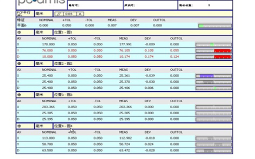 三坐标测量报告检查